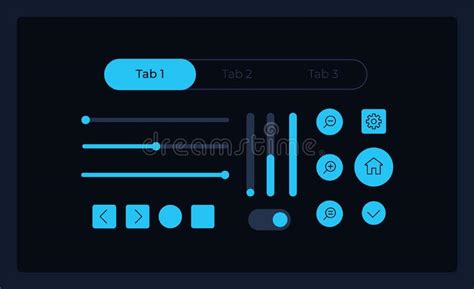 Ui Menus Stock Illustrations Ui Menus Stock Illustrations