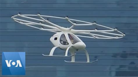 Volocopter Air Taxi Makes Milestone Test Flight In Singapore Youtube