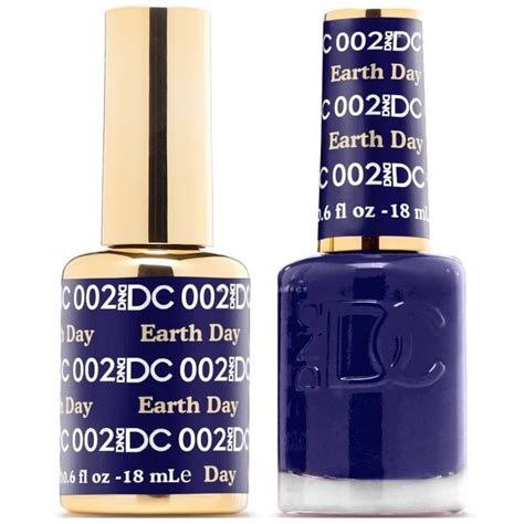 Dnd Dc Duo Gel And Nail Polish Set Earth Day 002 2 X 18ml Nail