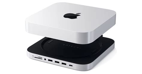 Satechi's Mac mini dock delivers front-facing I/O with an aluminum ...