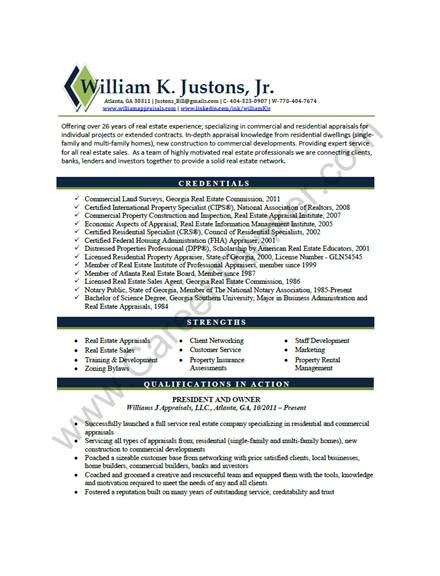 Real Estate Resume 18 Examples Format Sample Examples