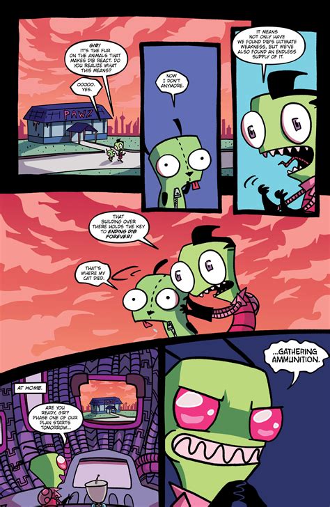 Read Online Invader Zim Comic Issue TPB 3