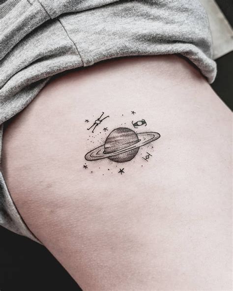 Tatuagem De Planeta Tatuagens Planetas Tatuagem De Saturno Tatuagem