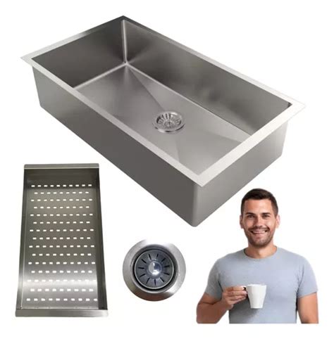 Cuba Gourmet Pia Inox 70x40 Para Cozinha De Luxo Moderna Frete grátis