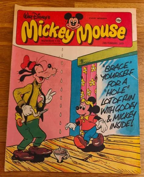 Comic Uk Bronze Age Walt Disney S Mickey Mouse No Th February