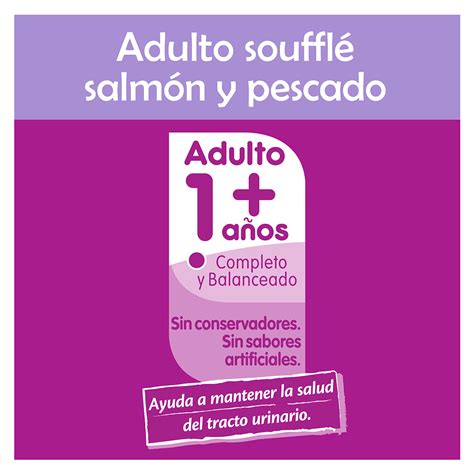 Whiskas Alimento Húmedo para Gatitos Salmón y Pescado en Soufflé