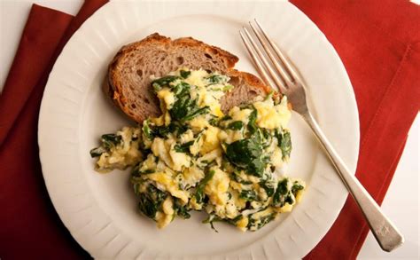 Spinach And Ricotta Scrambled Eggs Cook For Your Life