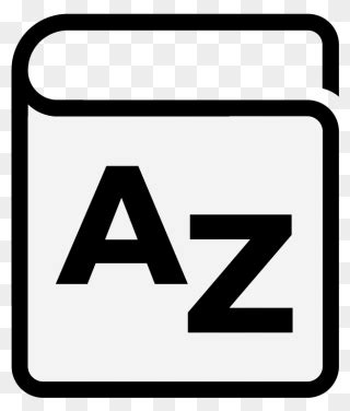 Dictionary Clipart Data Dictionary - Icon - Png Download - Full Size ...