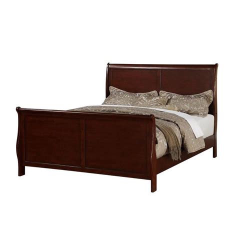 Cherry Wood Bed Frame King