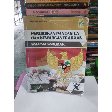 Jual Buku Ppkn Pendidikan Pancasila Dan Kewarganegaraan Sma Ma