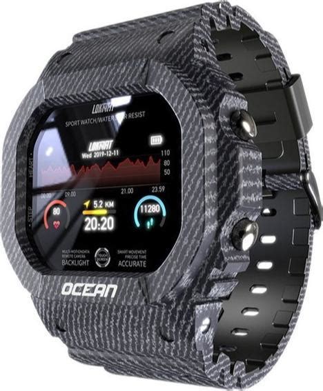 Lokmat Ocean Czarny Smartwatch Morele Net