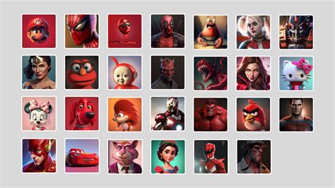 Red Characters