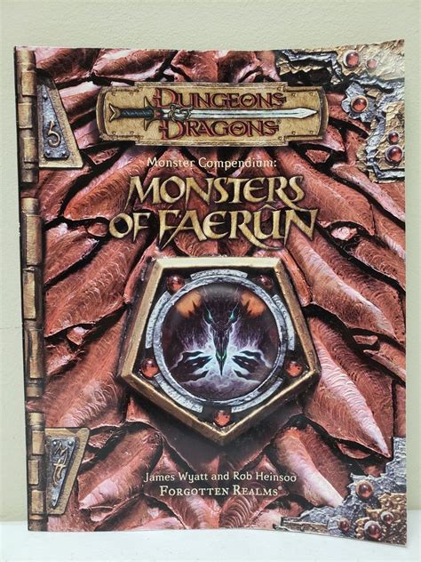 Dungeons And Dragons 44109 Dandd Forgotten Realms Monster Compendium