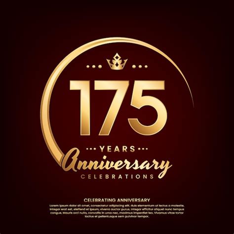 Premium Vector Year Anniversary Celebration Template Design