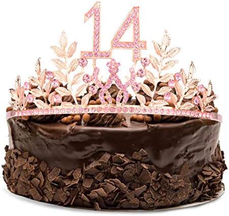 Amazon DoraDreamDeko 14th Birthday Sash And Tiara For Girls