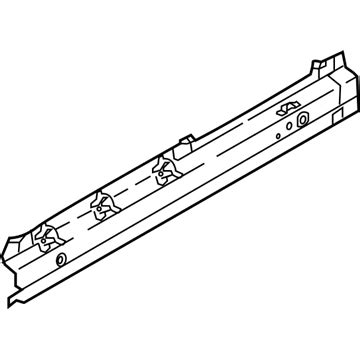 65180 J0000 Genuine Hyundai Panel Assembly Side Sill Inner RH