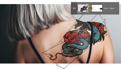 How To Add A Tattoo On Someone In Photoshop Adobe