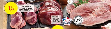 Promo C Ur Rognon Ou Foie De Porc Jean Roz Chez Intermarch