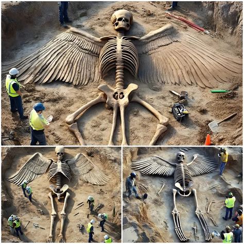 Shocking Discovery of 5 000 Year Old Winged Giant in Türkiye