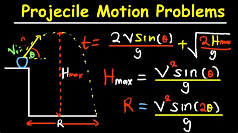 Projectile Motion Practice Questions Physics YouTube