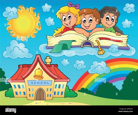 School kids theme image 8 Stock Vector Image & Art - Alamy