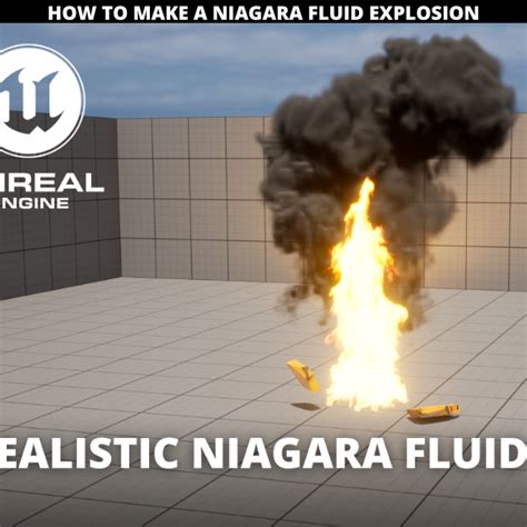 How To Make A Realistic Niagara Fluid Explosion In Unreal Engine