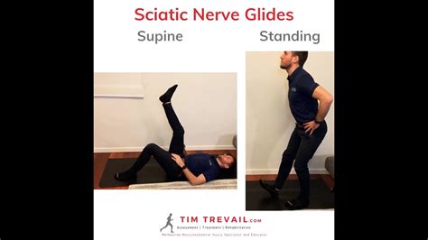 How To Perform Sciatic Nerve Glides Youtube