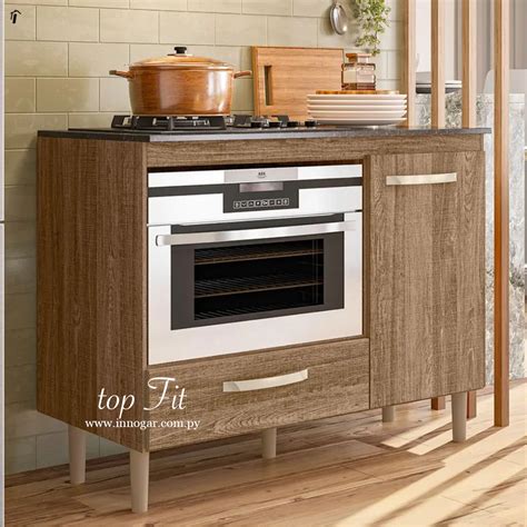 Cook Top Fit Roble Rustico Innogar