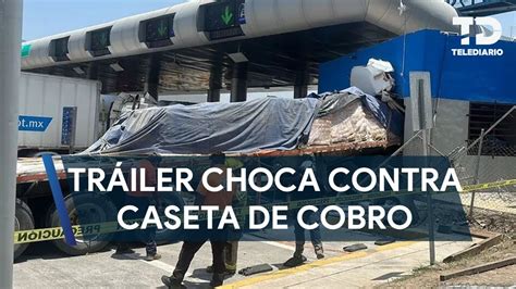 Tráiler choca contra caseta en autopista Monterrey Saltillo YouTube