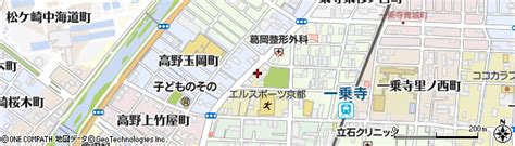 京都府京都市左京区一乗寺高槻町の地図 住所一覧検索｜地図マピオン