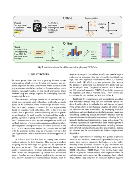 Gpt Calls Enhancing Call Segmentation And Tagging By Generating