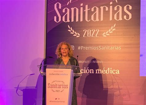 La Dra Concepción M León Premio Sanitarias 2022 en la categoría de