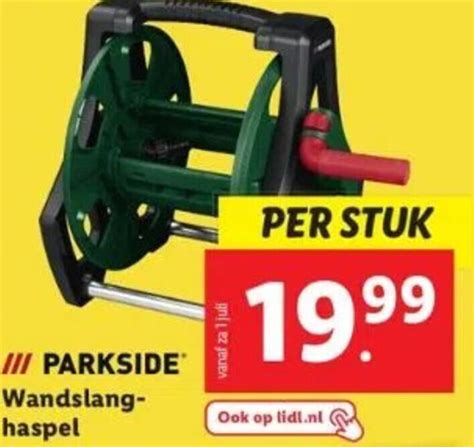 III PARKSIDE Wandslang Haspel Aanbieding Bij Lidl