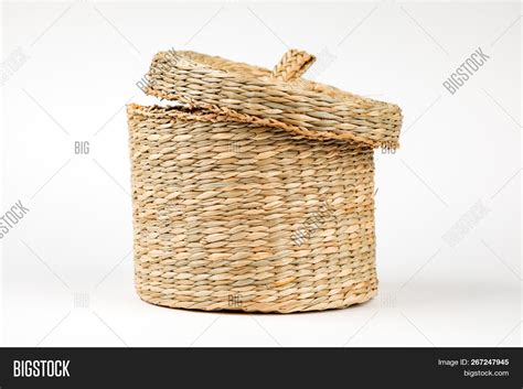 Wicker Basket Isolated Image & Photo (Free Trial) | Bigstock