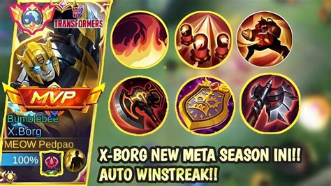 X Borg New Meta This Season Best Build X Borg X Borg Best