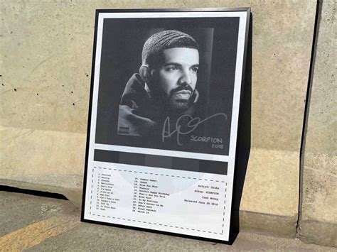 Drake "Scorpion" Album Cover Poster - lylyprint.com