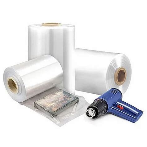 Transparent Plastic Polyolefin Shrink Film Roll For Packaging At Rs