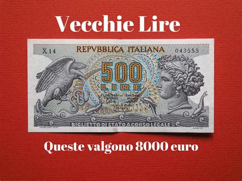 Lire Rare Che Valgono Migliaia Di Euro Se Possiedi Questa Banconota