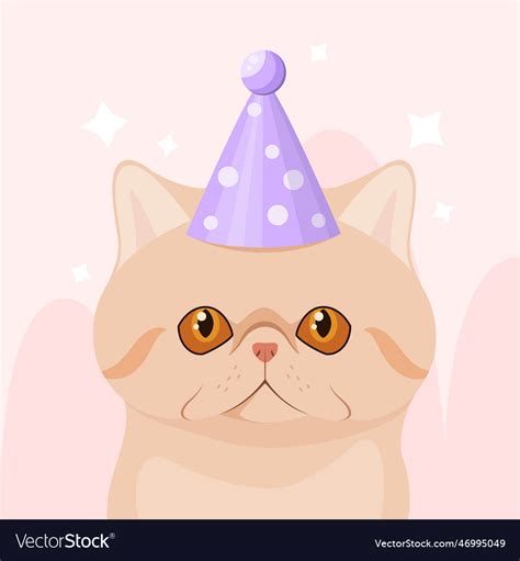 Cute Cat Royalty Free Vector Image Vectorstock