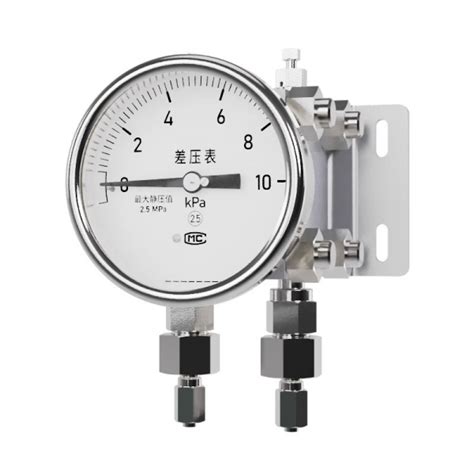 All Stainless Steel Differential Pressure Gauge CYW Series