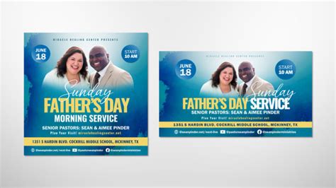 Design Professional Church Flyers Social Media Graphics By Mikaylapinder Fiverr