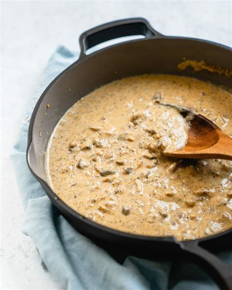 Creamy Vegan Mushroom Gravy A Couple Cooks