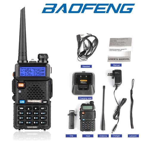 Radio Vhf Uhf Dual Band Baofeng Uv 5r