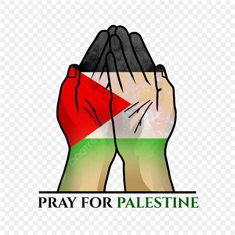 Palestine Clipart PNG Images Illustration For Pray Palestine