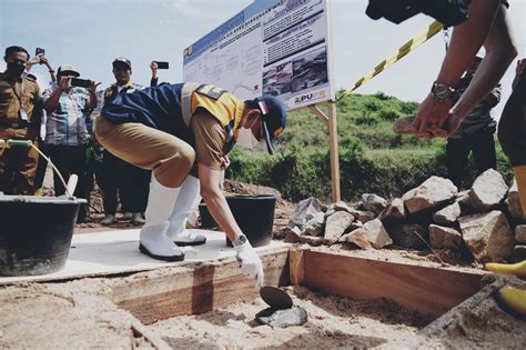 Adi Erlansyah Ground Breaking Pembangunan Penyediaan Air Baku Way