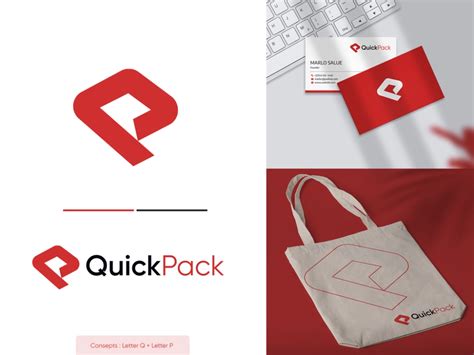 quickpack logo branding logo branding branding creative logo
