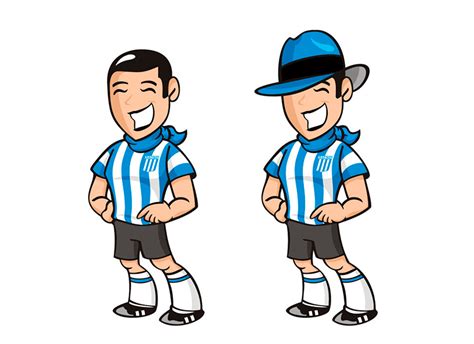 Mascota para Racing Club Rofe Diseño Gráfico Ilustración