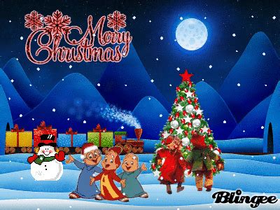 Merry Christmas from Alvin and the Chipmunks - Christmas Fan Art ...