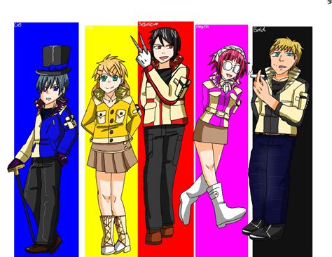 Black Butler X Boukenger By Rcomtuyetnhu On Deviantart