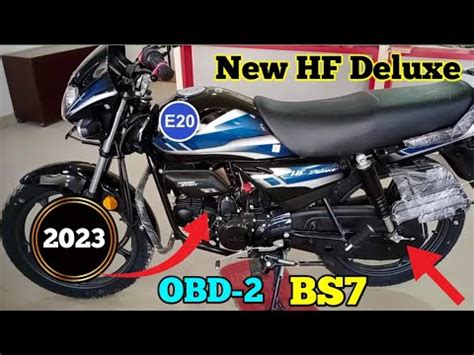 New Hero Hf Deluxe Bs Model Detail Review Hf Deluxe I S Obd